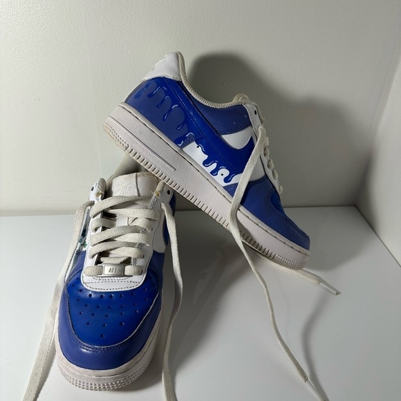 Nike Air Force custom painted shoes - Picture 4 of 14
